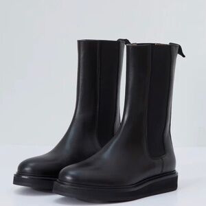 Legres Chelsea high boot in Black